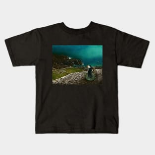 Nestled on the Kerry Coast Kids T-Shirt